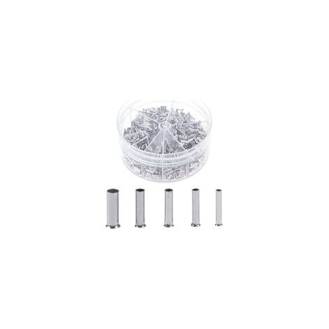 Assortiment de 1900 embouts de câble non isolés, 0,5-2,5 mm² – (1/5)
