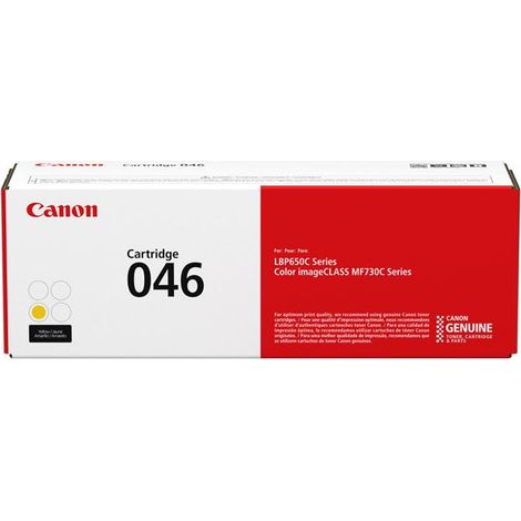 Canon 046 Cartouche de toner 1 pièce(s) Original Jaune