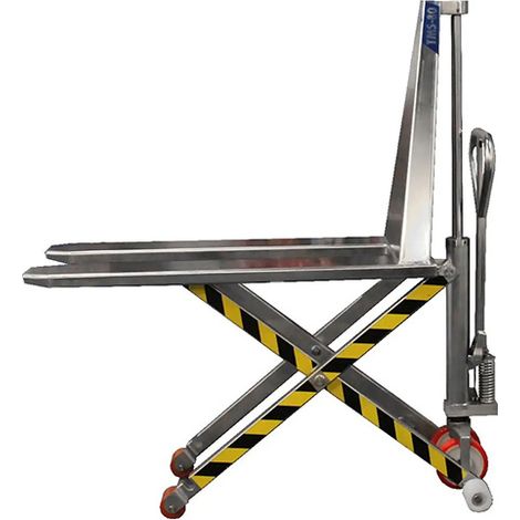 Transpalette manuel haute levée inox 316 - 1000kg - TMS80/316 (1/4)