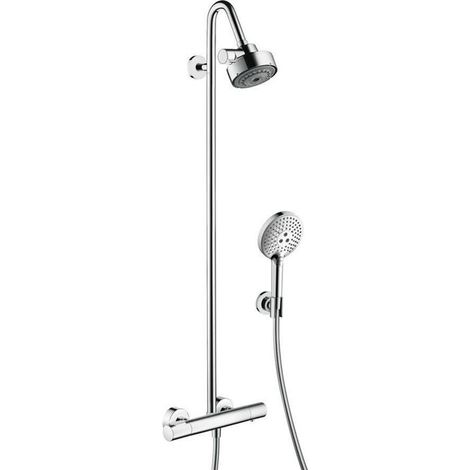 hansgrohe AXOR Citterio M Duschsystem, Thermostat, Kopfbrause 120 (1/2)