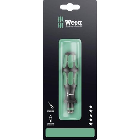 Destornillador Wera Kraftform negro Rapidaptor