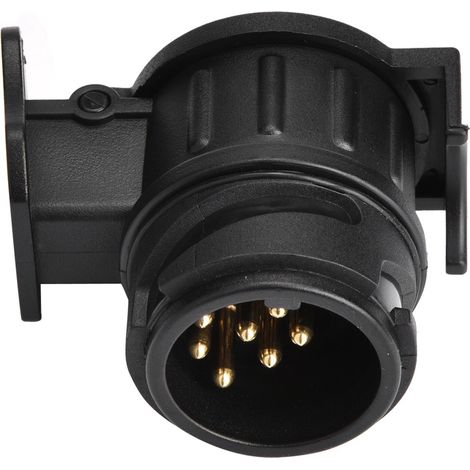 Adaptateur prise remorque 12V 13 broches vers 7 broches N&S, connecteur convertisseur pour caravane et véhicule tracteur (1/5)
