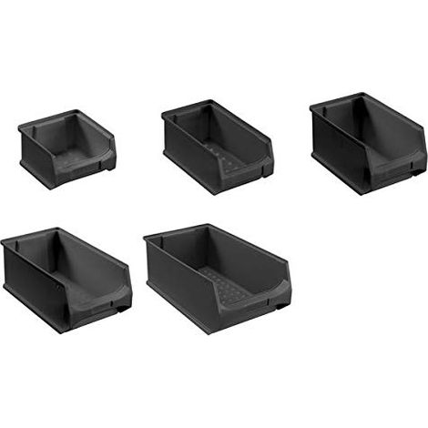 Aufbewahrung allit gripbox 4 stapelbar ESD-konform