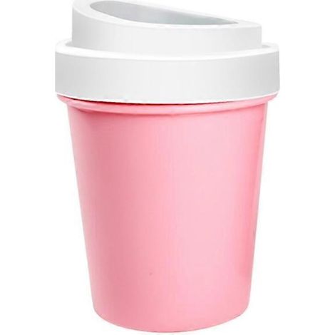 Gobelet nettoyant pour pattes de chiot (chat/chien) - Garder les pattes propres - Accessoire de nettoyage écologique en silicone - Rose (1/4)