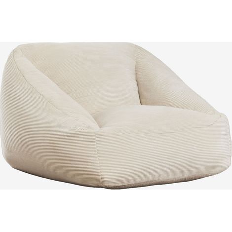 SKLUM Thiago Corduroy Pouf Sessel  &x2194&xFE0E 90 cm                                 