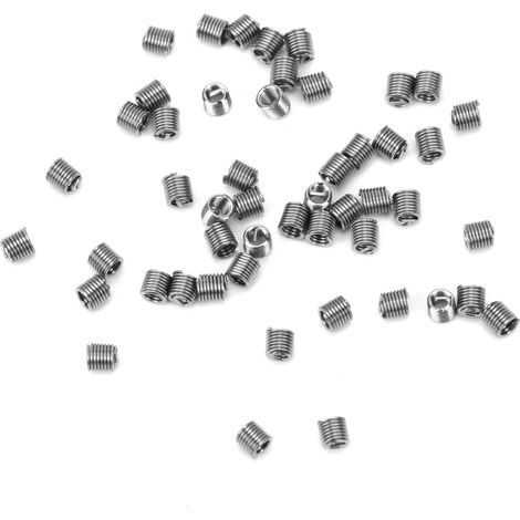 50 inserts filetés pour réparation de fil métallique, manchons de protection, réducteurs et écrous de fixation M1,6 x 0,352,5D (1/5)