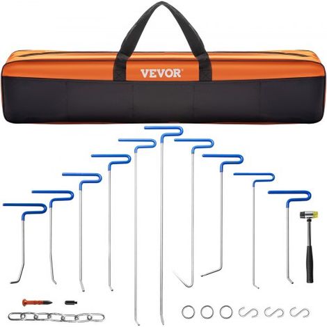 Kit de Débosselage sans Peinture 20PCs Kit de Tiges pour (1/5)