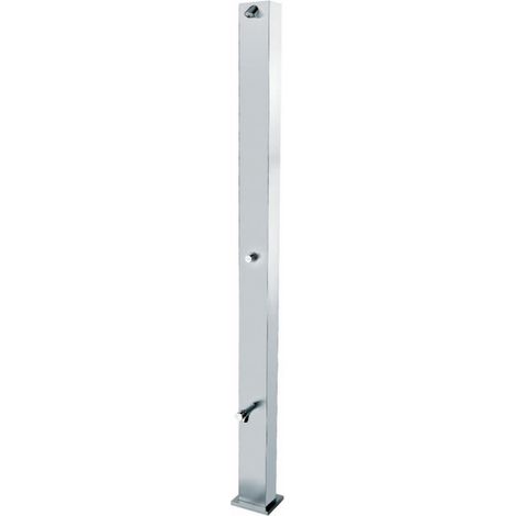 Colonna doccia con miscelatore monocomando e rubinetto lavapiedi manuale cromato - Idral 09231/L (1/4)
