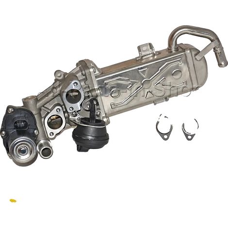Radiatore valvola EGR per vano motore del veicolo, compatibile con: berlina di lusso, auto sportiva compatta, furgone familiare, SUV compatto, auto compatta classica (1/5)