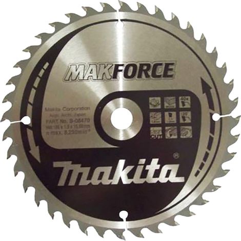 LAM TCT SPE BA 185/15.88/40 BOIS MAKITA B-08470