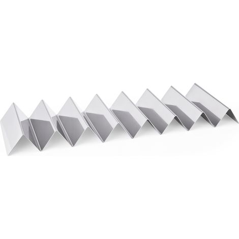 Présentoir à snacks 7 étagères 57 x 17 cm inox - Was Germany