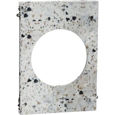 Plaque Odace Terrazzo Architecte 1 poste centrale (S954801) (1/3)