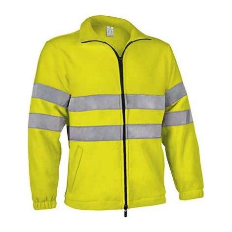 Chaqueta alta visibilidad en tejido polar Airport M Amarillo fluor