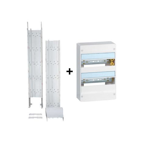 Legrand - Drivia - Kit GTL 13M Complet + Tableau 2 Rangu00e9es de 13 Modules - Ru00e9f. : 030037+401212
