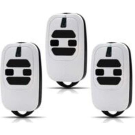 Telecommande Portail 433,92MHz Compatible avec DEA GTI2/4, GT2/4, Mio TR2/4, Mio TR2N/4N Télécommande pour Porte de Garage (Lot de 3)-Crezuo-Chrom (1/5)