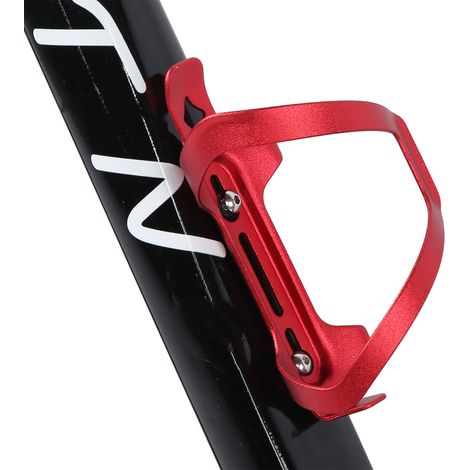 ZTTO Universal-Flaschenhalter für Fahrräder, leichter Wasserflaschenhalter aus Aluminiumlegierung, rot. (1/5)