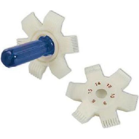 Pettine per alette scambiatori pa 6 wigam 08008007