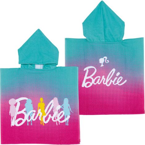 Poncho Microfibre - Barbie  - 50x50CM (1/3)