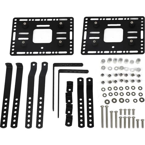 Universal multifunctional 18L side case rack, ideal for motorcycle modifications. Quick-release, self-assembly side case rack. (1/4)