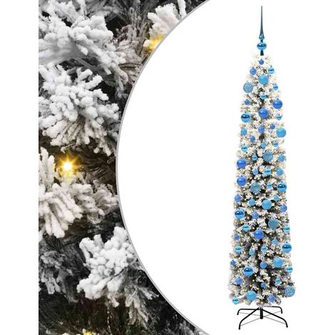 Árbol de Navidad artificial Verde 180 cm PVC, Acero y Plástico vidaXL