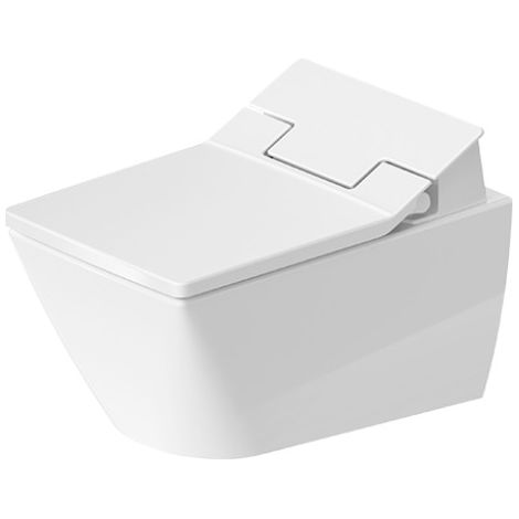 WC de pared Duravit Viu Duravit Rimless para SensoWash®, 251159, color: Blanco - 2511590000