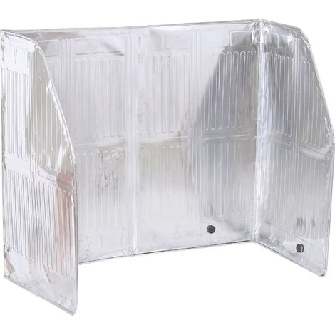 Baffle Anti-Éclaboussures - Panneau Isolant Thermique Pour Cuisine - Convient Pour Murs Carrelés - 2 Pièces (1/5)