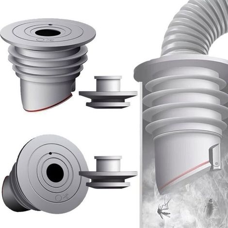 Grille Drain Douche - Acier inoxydable 304 Haute performance - Douche et salle de bain - Noir Mat 15cm (1/4)