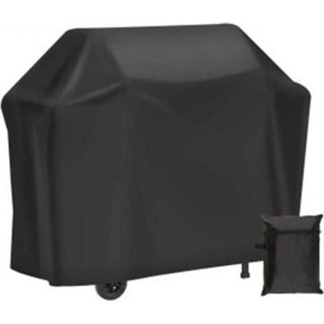 Housse De Protection pour Barbecue Haute Qualité Toile Oxford 210D L 100 x l 66 x h 80 cm couleur noir (1/4)