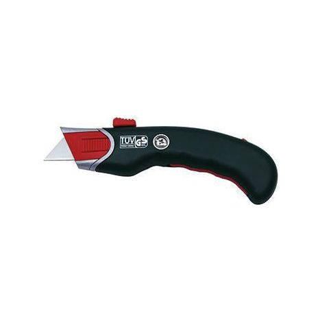 Cutter ® Safety Premium 19mm 167mm Carbonstahl schwarz/rot (1/4)