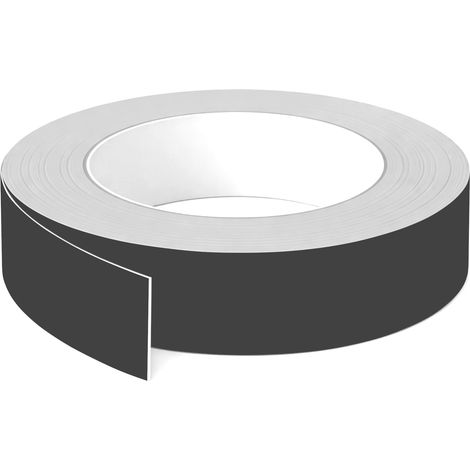 1x Bande de chant ABS sans colle 43 mm x 5 m épaisseur 0,8 mm facile à appliquer bricolage étagère meuble panneau plan de travail bois stratifié, Gris ombre mat (1/3)