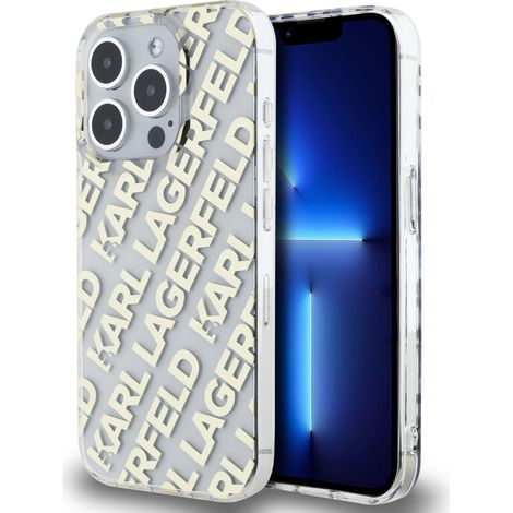 Karl Lagerfeld Hartschalen-iPhone 15 Pro Goldhülle (1/5)