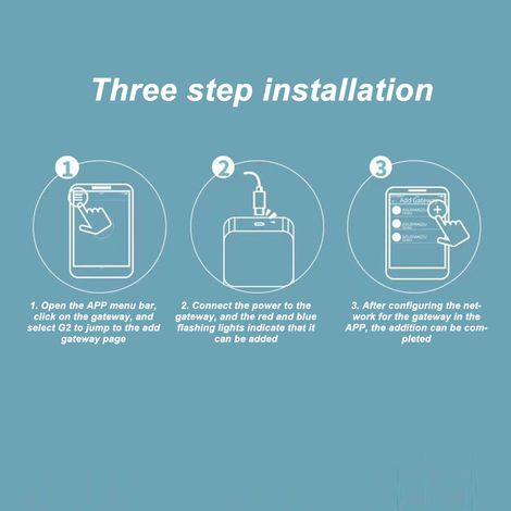 Puerta de enlace Wi-Fi TTLOCK con aplicación - Centro de conexión para cerraduras inteligentes - Control remoto por voz (1/5)