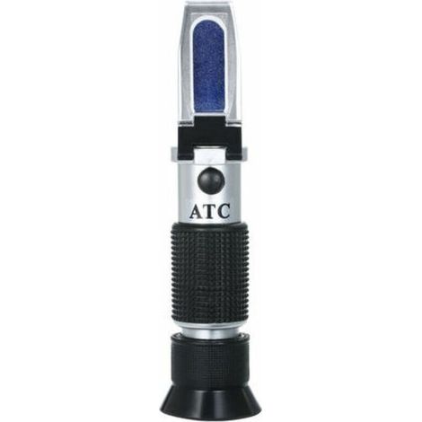 Refractometre De Salinite Densimetres D'Eau De Mer Portables Testeur De Salinite Optique Refractometre Atc Portable, Double Echelle: 0-100‰ & 1.000-1.070 Densite, Testeur D'Eau Salee Pour Aquar (1/5)