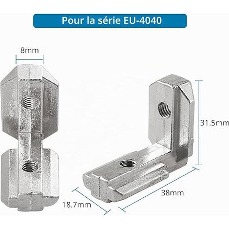T-Slot Aluminium Profile EU-4040 (1/4)