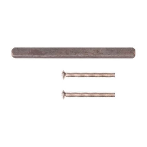 Tige carrée + 2 vis Diamètre4 x 40 mm - Vachette (1/2)