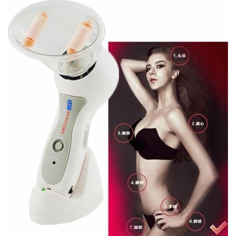 Dispositif de Massage Anti-Cellulite - NIKING - Masseur Corps - Blanc - Pour Femmes - Thérapie Relaxante