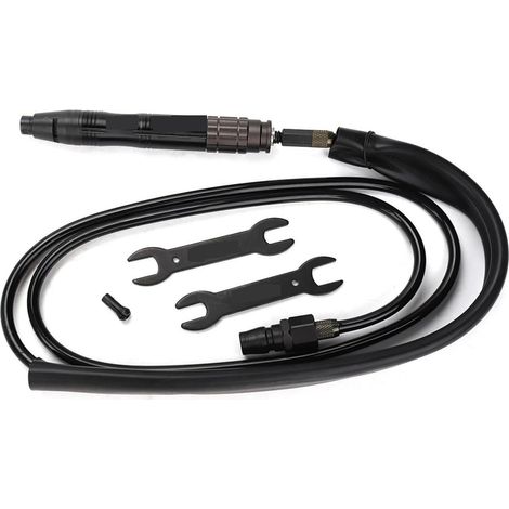 Kit de micro-meuleuse pneumatique 75,000 tr/min Air Die meuleuse crayon 1/8 ''pneumatique Micro meuleuse polonaise gravure polissage meulage pneumatique Kit (1/5)