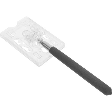 Tige Télescopique en Acier Inoxydable pour Carte de Stationnement Insertion Pratique, pour Parkings Résidentiels et Centres Commerciaux (1/5)