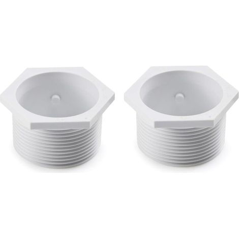 6-500-00 Paquete de 2 adaptadores de pared universales para limpiafondos (UWF) - Pieza de repuesto exacta para los limpiafondos Polaris 480, 380, 360, 280, 180, 165, 65 y Turtle.