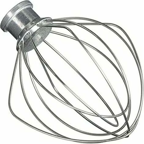 Fouet en Fil d'acier Inoxydable Compatible avec KitchenAid K45WW  KSM150 KSM160 K45 KSM90 Accessoire Robot (1/5)
