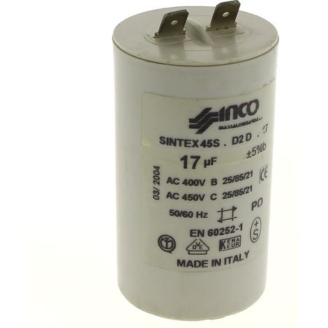 Kondensator 17µf 450v für Hochdruckreiniger delta jet