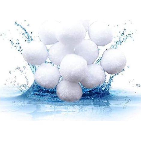 Aquarium-Pool-Filterkugel, Faserkugel-Filtermaterial, Nitrifikationskugel für Fischbecken, Haarkugel-Füllstoff (300 g) (1/5)