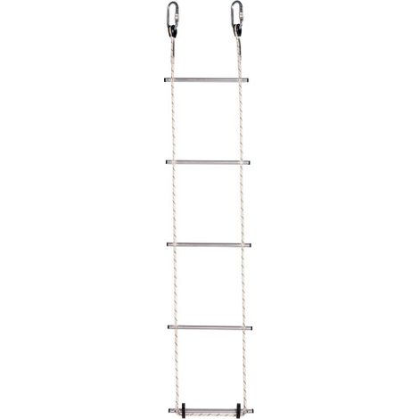 Escalera de cuerda de poliéster - Peldaños 310 mm (ref. DL010) | 11m (1/2)