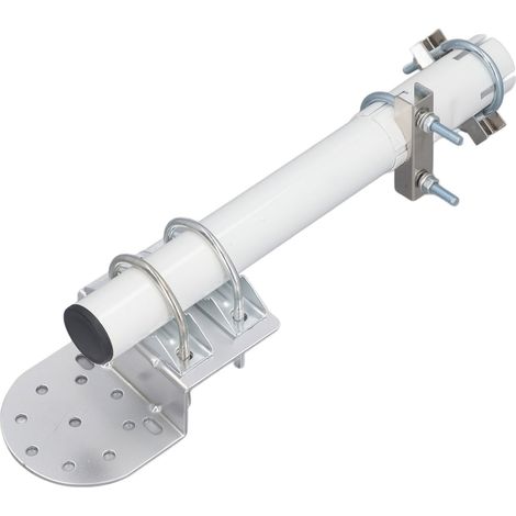 Kit de fixation murale et toiture pour antenne Starlink V2 rectangulaire, support court avec étriers en U, installation facile (1/5)
