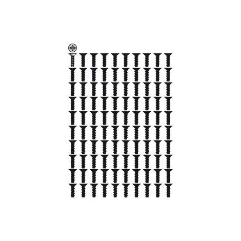 SOMFY Sachet 100 Vis Plastites 5 X 16mm (pour Fixation Moteur)
