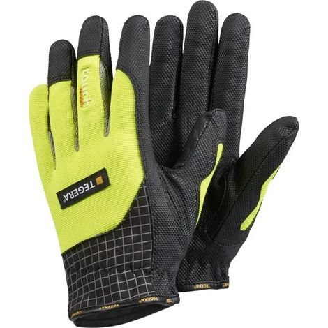 Guantes de trabajo Tegera 9123 pro cuero sintético táctil 6 pares