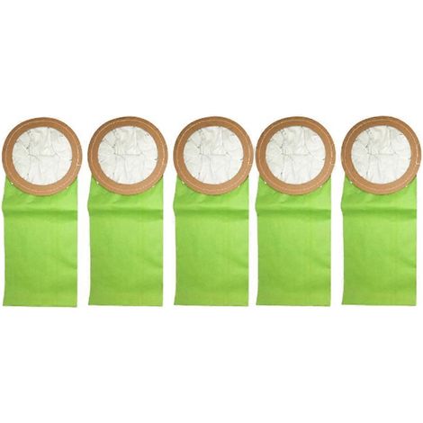 Sacs microfiltres 100331 pour aspirateur dorsal ProTeam 10 pintes (compatible avec CoachVac, Super CoachVac et MegaVac), lot de 5 (1/5)