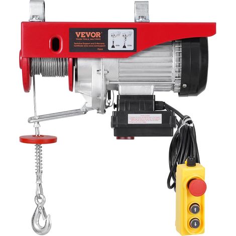 Palan électrique 598,7 kg, télécommande sans fil 9 997,4 cm et filaire 426,7 cm (1/5)