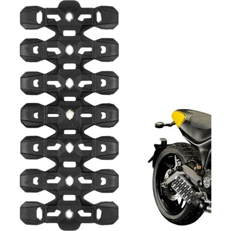Couvercle de tuyau d'échappement de moto Couvercle de protection contre la chaleur, léger et anti-brûlure pour tuyau d'échappement de course (1/5)
