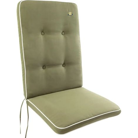 Cojín para sillón alto verde primavera 114x48